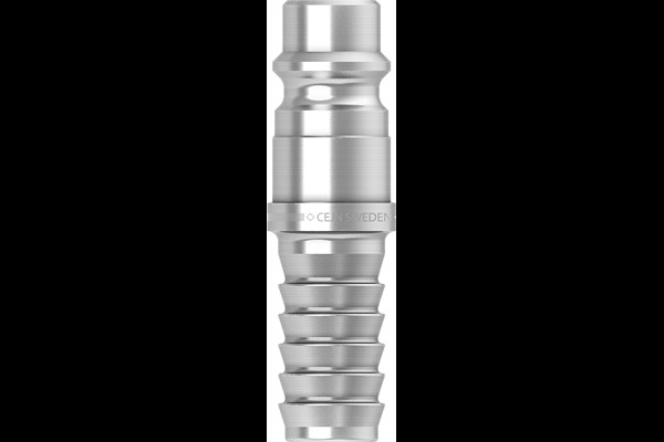 Nippel Slangetilslutning 1/4" (6,3 mm), Series 320 eSafe