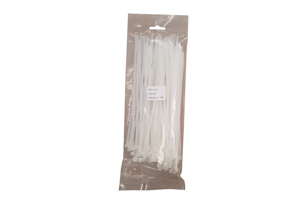 Cable Ties White 25 cm