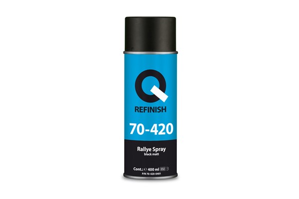 70-420-0401 Rallye Spray Black Mat