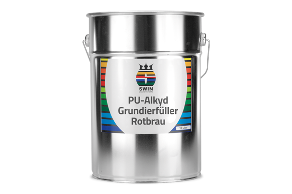 20-801-10 PU-Alkyd Grundierfüller Rotbrau