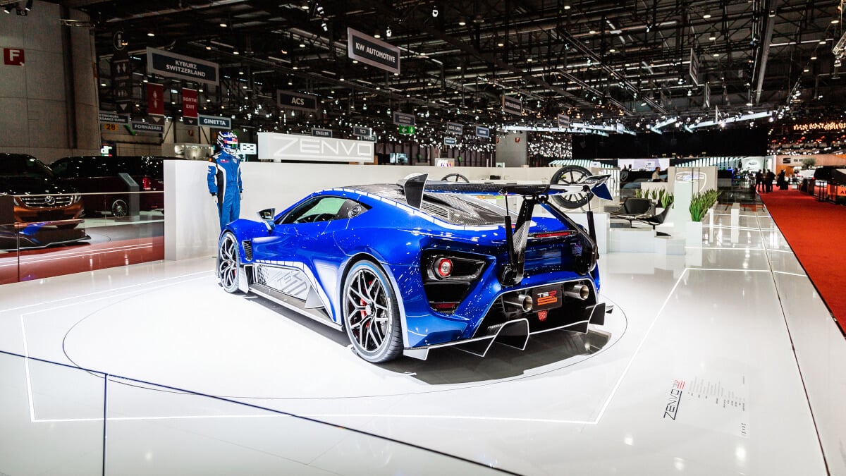 Zenvo TSR-S back