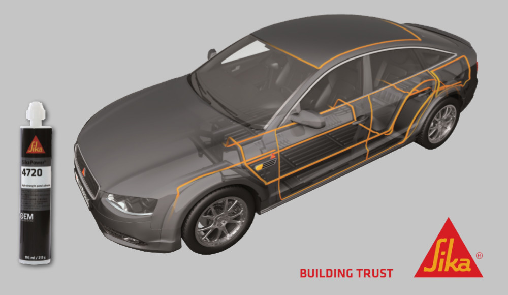 Sika Karosserilim - stærk som stål