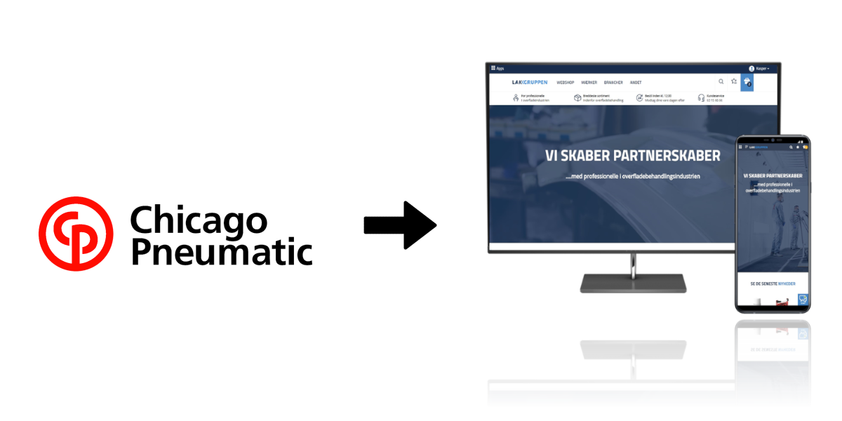 Nyt stærkt samarbejde med Chicago Pneumatic