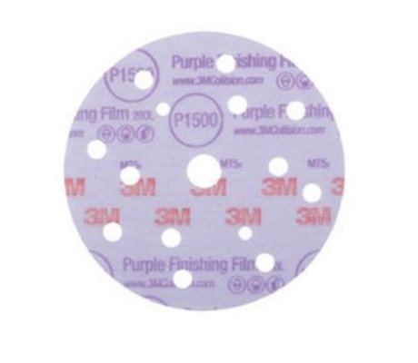 Hookit Purple 260L Finishing Film Disc 150 Mm 15 Huller
