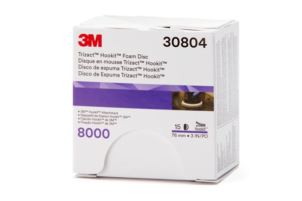3M Trizact Hookit Foam Disc 75mm P8000