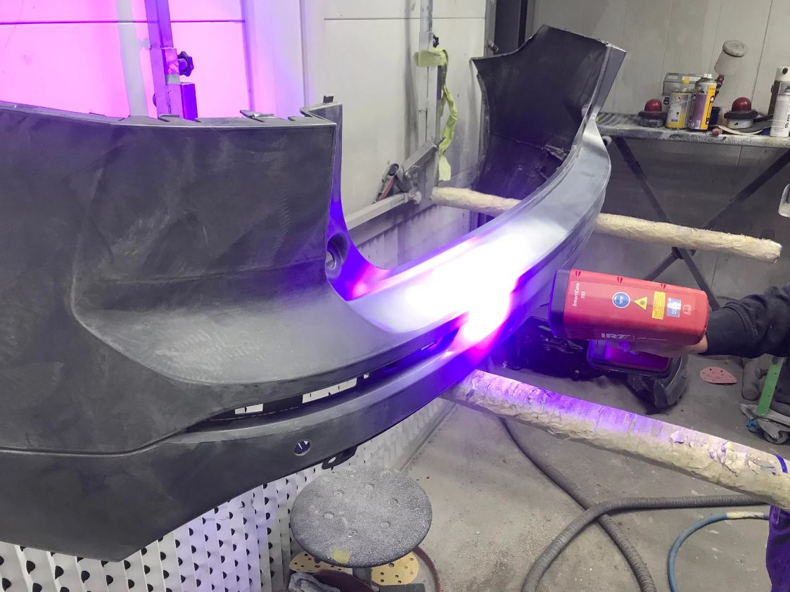 irt uv lampe tørrer med uv lys