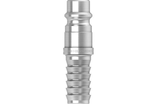 Nippel Slangetilslutning 3/8" (10 mm), Series 320 eSafe
