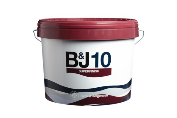 B&J 10 SuperFinish Vægmaling Hvid
