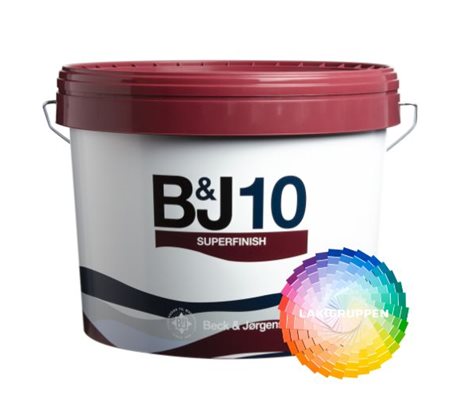 B&J 10 Superfinish Vægmaling
