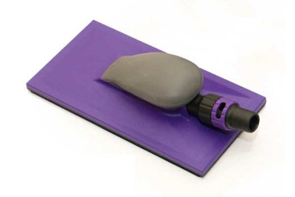 Hookit Purple+ Multihole Handblock 115 x 225 mm