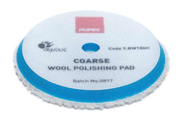 9.BW40H Blue Wool Polishing Pad Coarse 30/45 mm