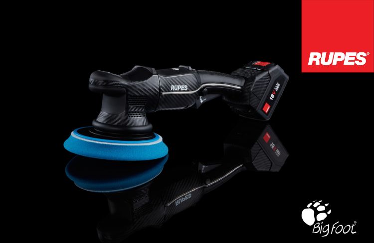 Rupes annoncer nye bigfoot ibrid trådløse polermaskiner