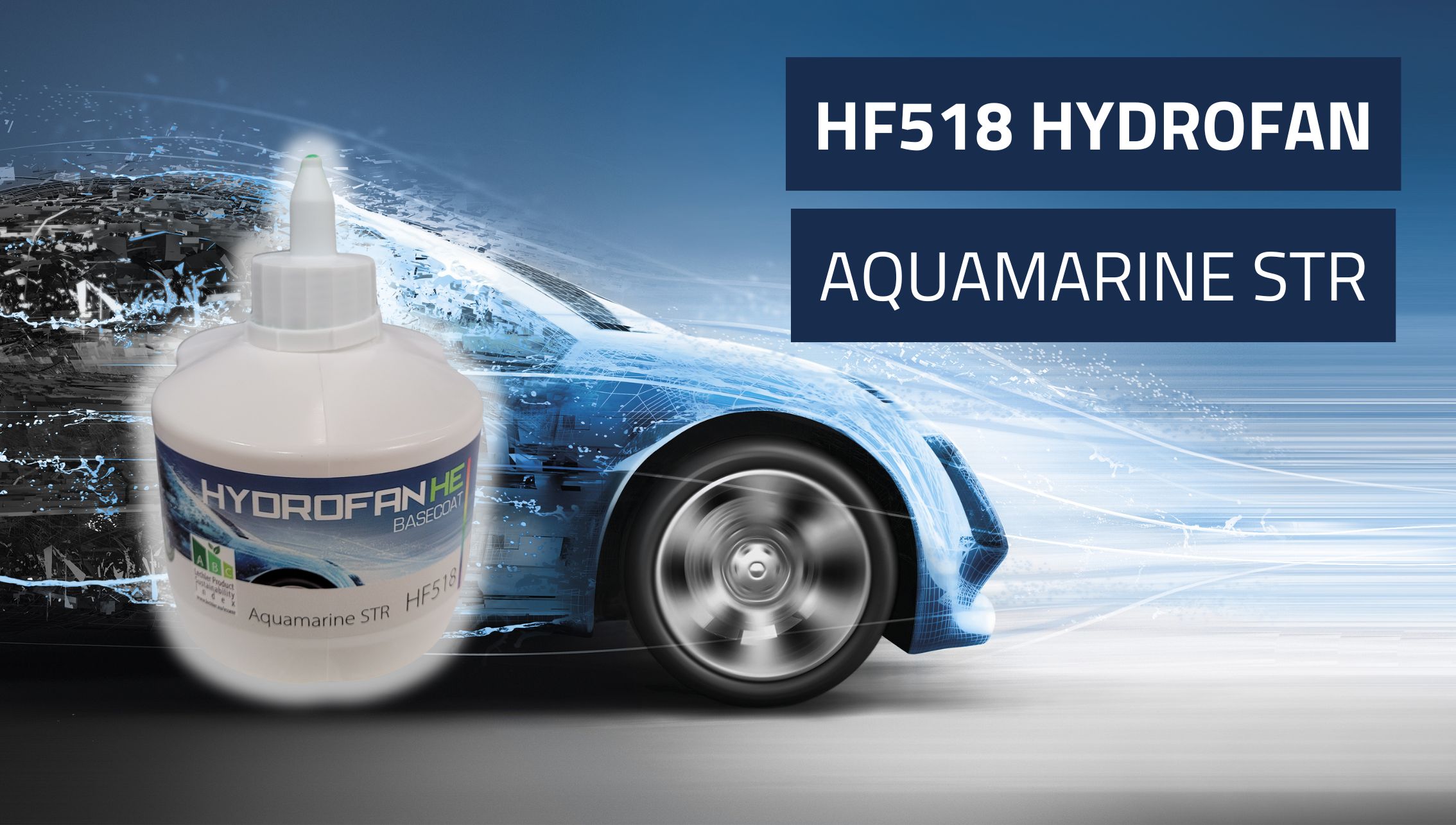 Lechler hf518 hydrofan aquamarine str