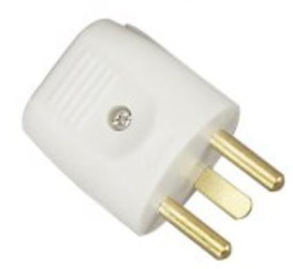 Rund Socket Med Jord - Grå