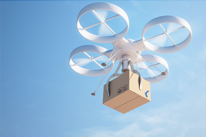 drone levering lakgruppen