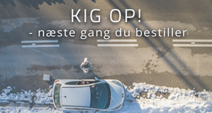 Nu går vi i luften med timeudbringning