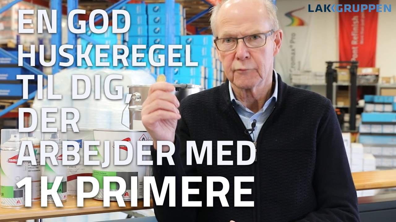 Sådan sikrer du et godt resultat med 1K primer